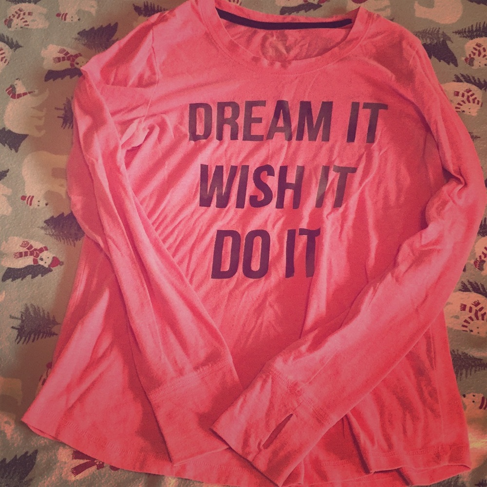 Pink long sleeve